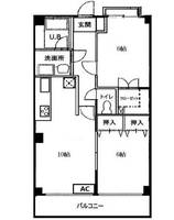東京都板橋区四葉1(マンション)の賃貸物件の間取り