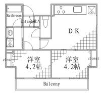 東京都墨田区立花2(マンション)の賃貸物件の間取り