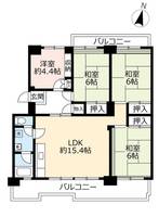 物件の間取り画像