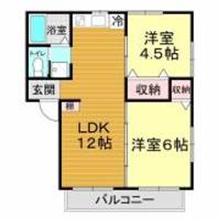 コンフレール大谷の間取り