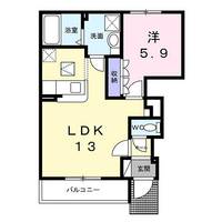 グリーンヒルIIの間取り