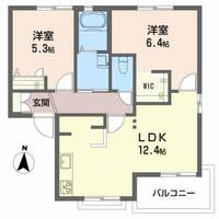 物件の間取り画像