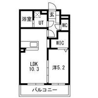 栃木県小山市大字小山(マンション)の賃貸物件の間取り