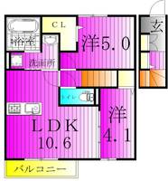物件の間取り画像