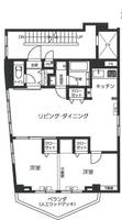 東京都中野区中野5(マンション)の賃貸物件の間取り