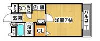 物件の間取り画像