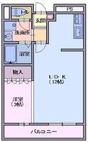 ハイツアオキの間取り