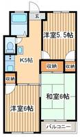 豊田第ニコーポラスの間取り
