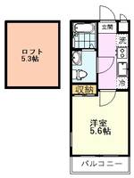 東京都国分寺市西恋ヶ窪2(マンション)の賃貸物件の間取り