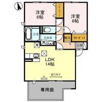 新潟県上越市上源入(アパート)の賃貸物件の間取り