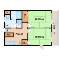 パレット松森Bの間取り