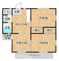 物件の間取り画像
