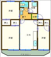 物件の間取り画像