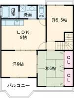 シャトーエスの間取り