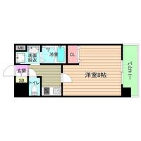 大阪府大阪市城東区蒲生2(マンション)の賃貸物件の間取り