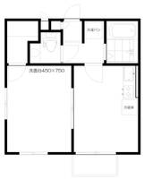 ハイム小金井2号棟の間取り