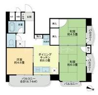 物件の間取り画像