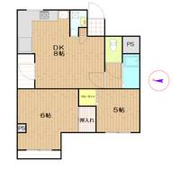 東京都目黒区自由が丘2(マンション)の賃貸物件の間取り