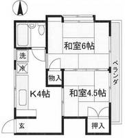栄美荘の間取り
