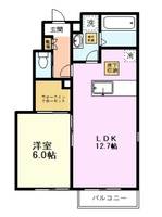 東京都国分寺市日吉町4(アパート)の賃貸物件の間取り