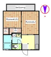 スカイハイツの間取り