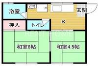 マサキハイツの間取り