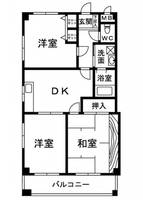 物件の間取り画像