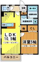 物件の間取り画像