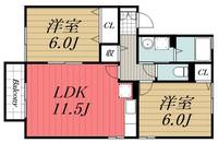 物件の間取り画像