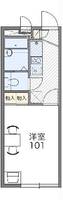 レオパレス旭ヒルズの間取り