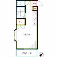 東京都渋谷区本町3(マンション)の賃貸物件の間取り