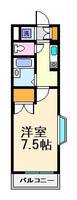 第5コーポサンフラワーの間取り