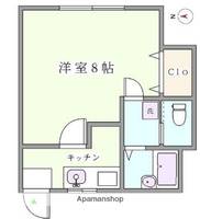 東京都北区西ケ原4(アパート)の賃貸物件の間取り