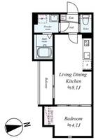 GRADUS拝島の間取り