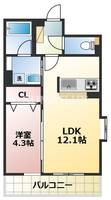 物件の間取り画像