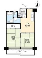 UR鳴海第二の間取り