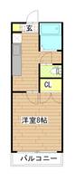 アミューズシバタ C棟の間取り