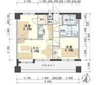 宮城県仙台市泉区八乙女1(マンション)の賃貸物件の間取り