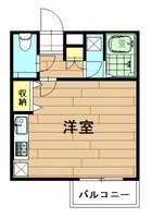 神奈川県川崎市中原区市ノ坪(マンション)の賃貸物件の間取り