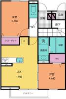 グリーンパレスの間取り