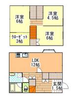 物件の間取り画像