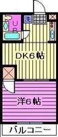 埼玉県さいたま市中央区上落合3(マンション)の賃貸物件の間取り