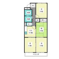 レジオン香流の間取り