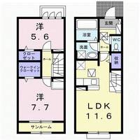 物件の間取り画像