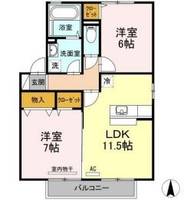 物件の間取り画像