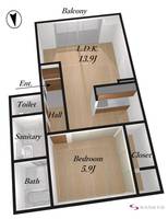 物件の間取り画像
