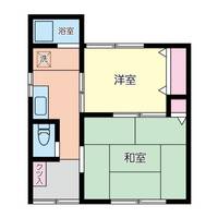 神奈川県藤沢市大鋸(一戸建)の賃貸物件の間取り