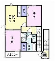 物件の間取り画像