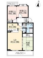 物件の間取り画像