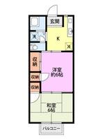 ハイライフ鳥屋野の間取り